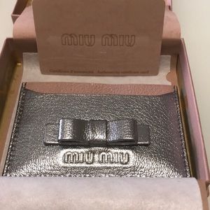 Brand New Miu miu card case